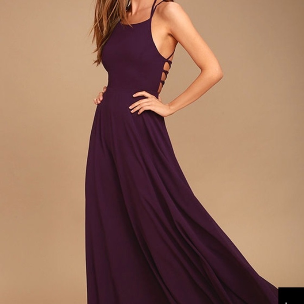 Lulus’s Strappy To Be Here Maxi Dress
